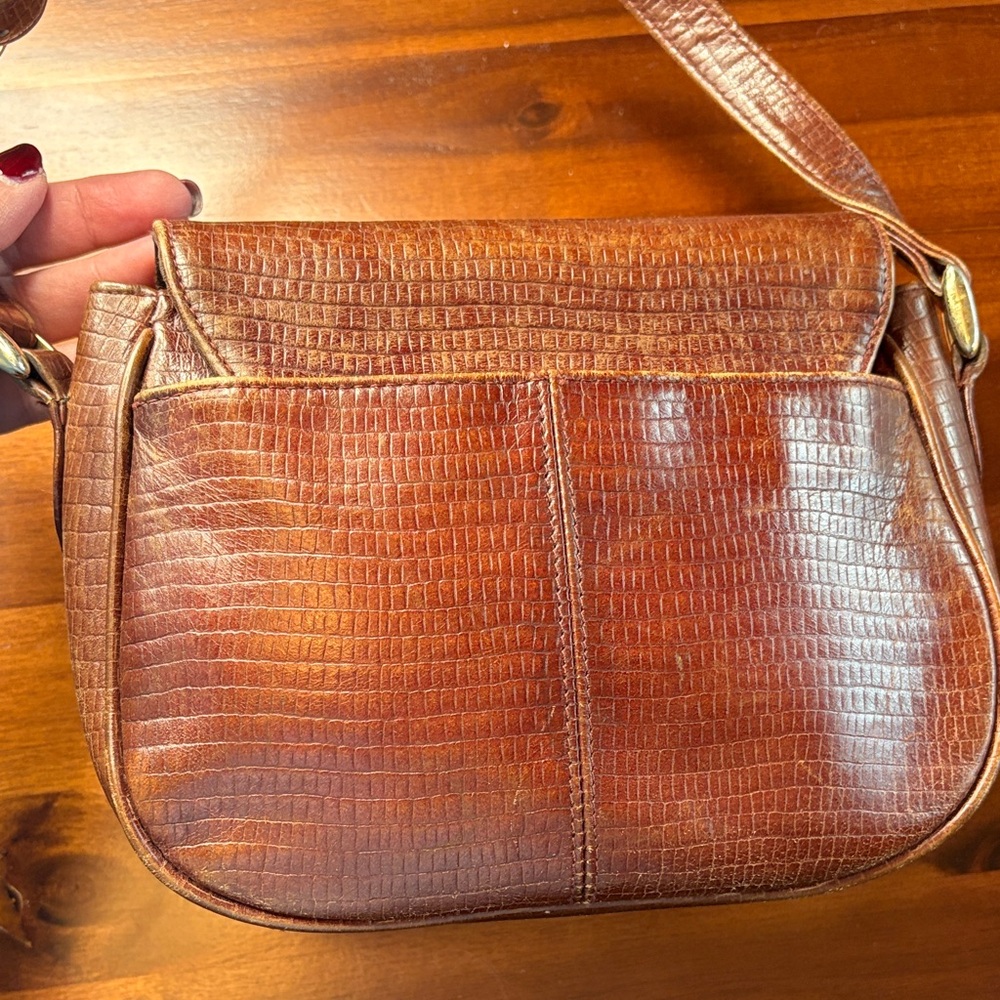 Vintage Etienne Aigner Brown Crossbody Bag - Picture 4 of 9